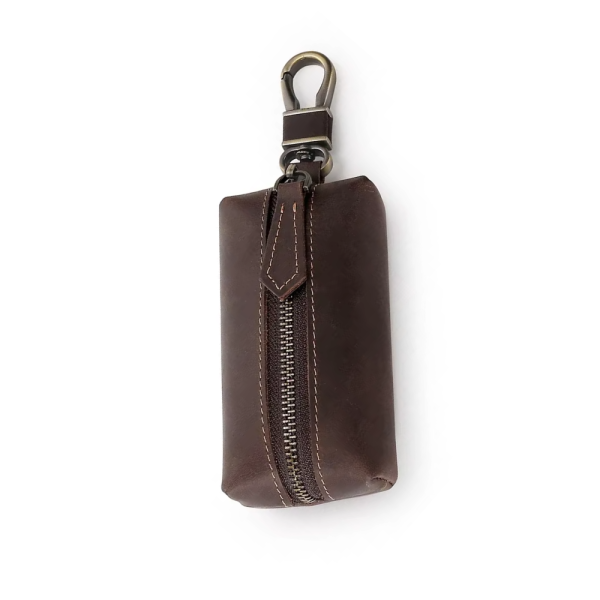 porte-clé voiture cuir luxe