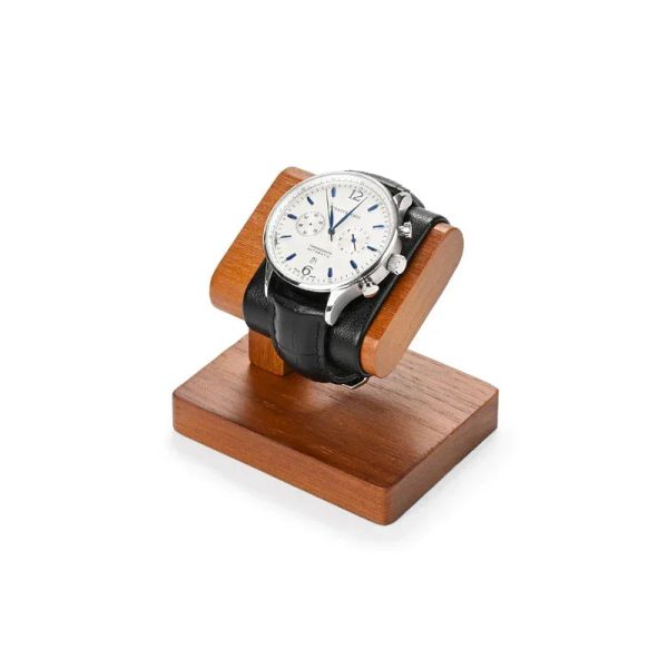 présentoir pour montre homme en bois