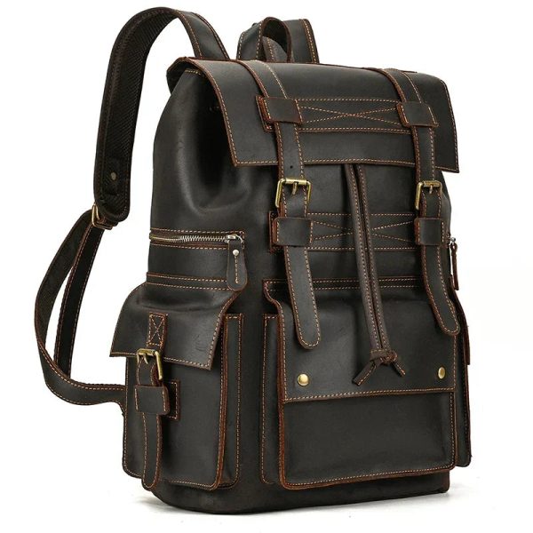 Sac à Dos Cuir Vintage Homme