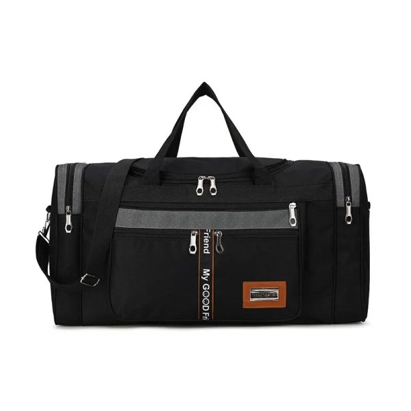 sac de sport multipoches en usage