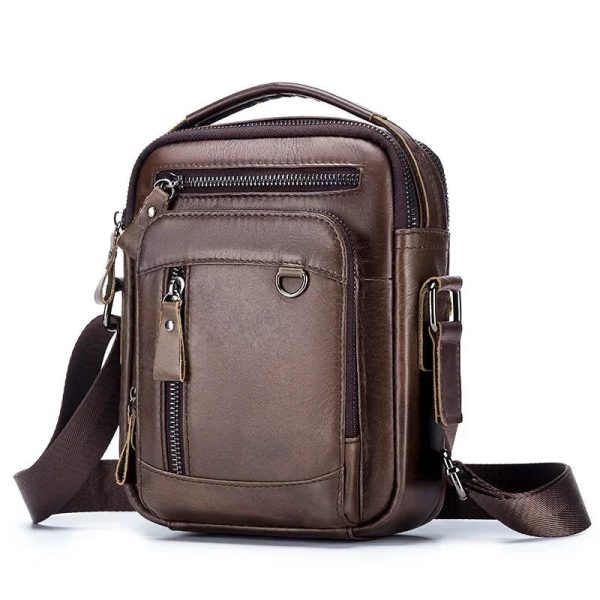 Sacoche à Bandoulière Homme en cuir