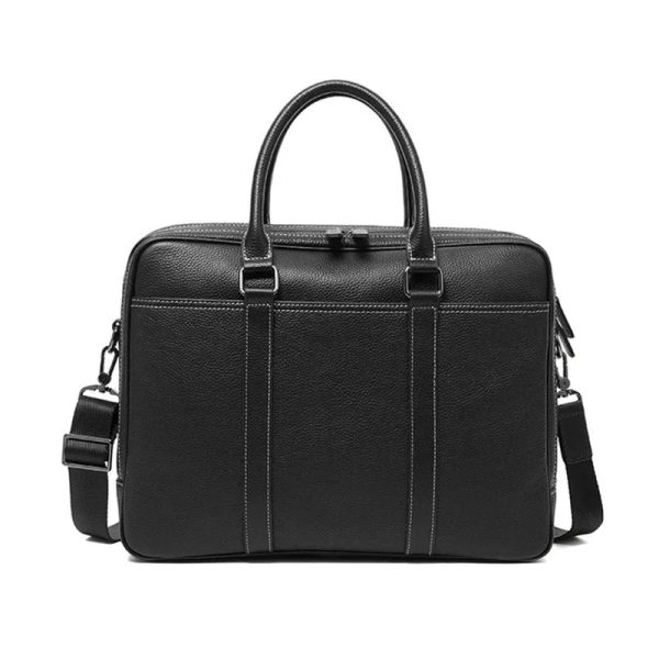 Sacoche Cuir Ordinateur Homme en cuir véritable