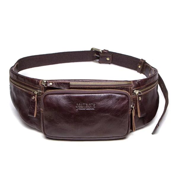 sacoche banane en cuir