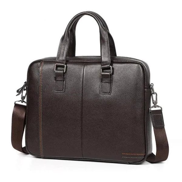 VF-Maison Sacoche Homme Cuir Ordinateur