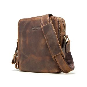 sacoche homme vintage élégante