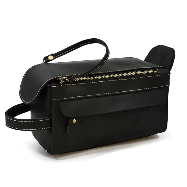 trousse de toilette homme cuir